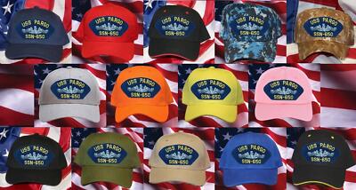 USS PARGO SSN-650 HAT PATCH NAVAL NAVY GIFT  GIFT VETERAN  USA WOW