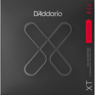 D'Addario XT Extended Life 80/20 Bronze Akustiksaiten 13-56, XTABR1356