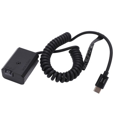 Type C Power Adapter DC Coupler FW50 Full Decoded Dummy Battery For A60 Kit
