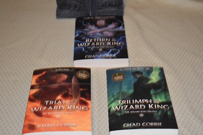 Wizard King Trilogy by Chad Corrie (1st Edition/Varied Print, 2 signed, tpb)