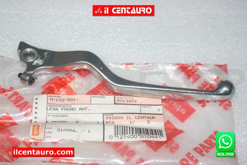 AP8213422 LEVA FRENO ANT DX ORIGINALE APRILIA RS 50, TUONO 50 - Immagine 2 di 3