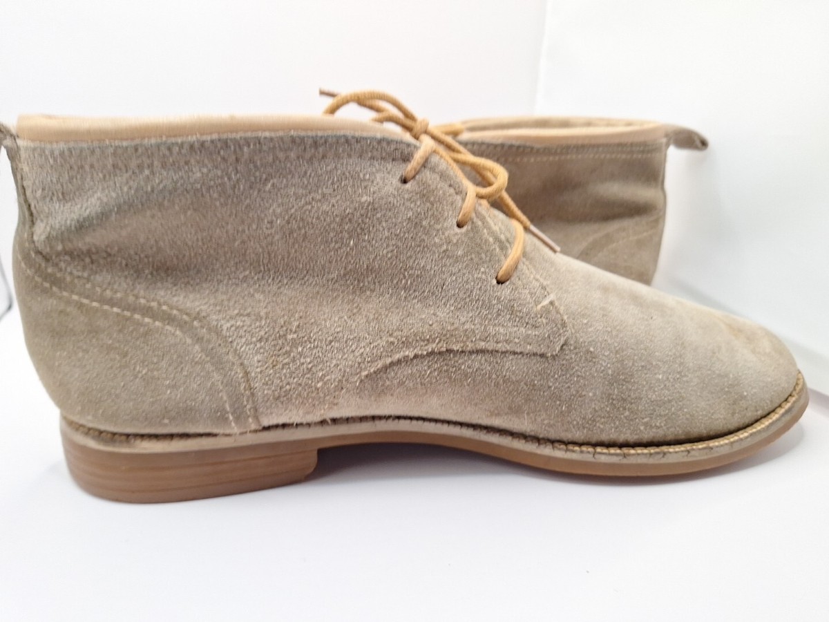 Cole Haan Mens C20385 Brown Suede Round Toe Casual Dress 