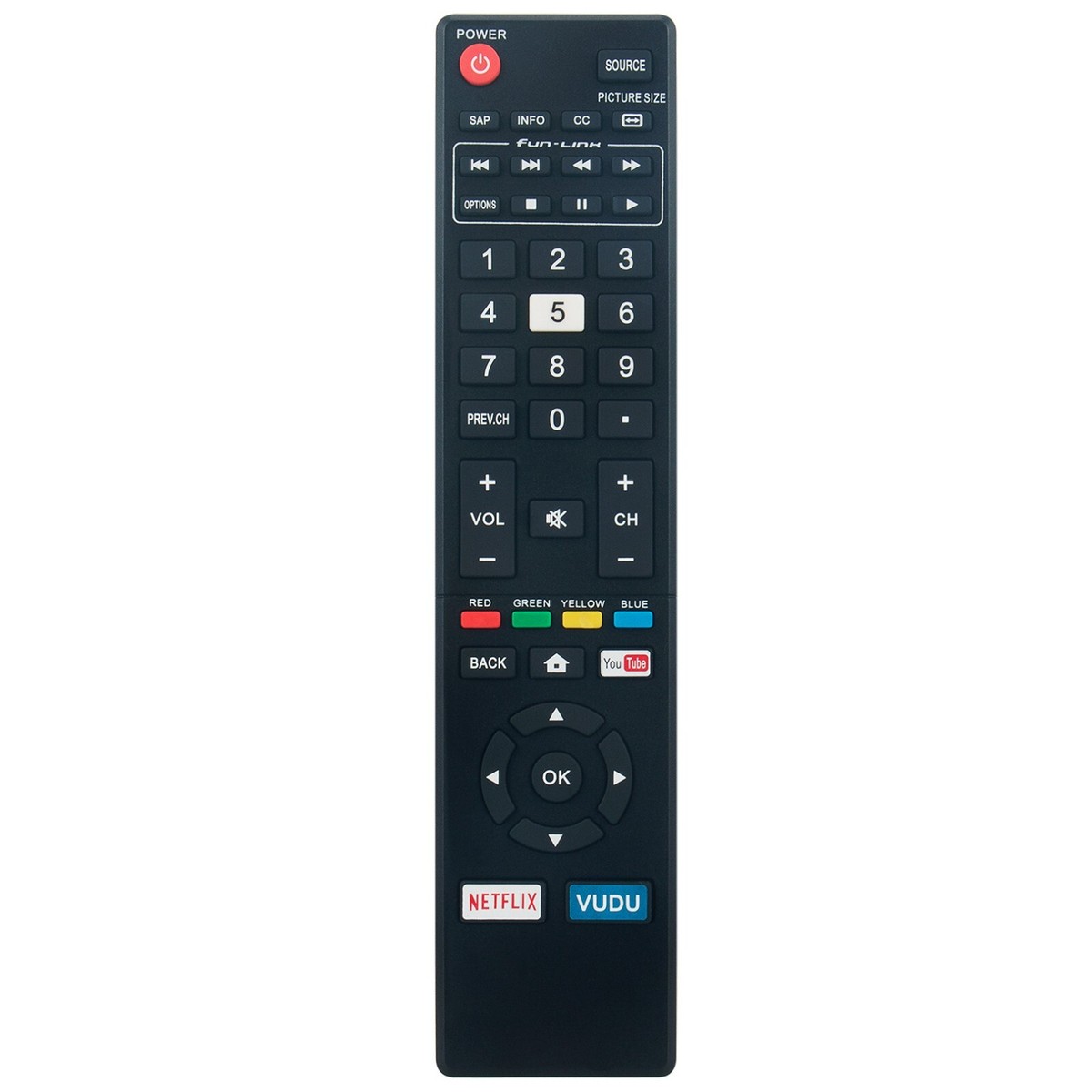 リモコン Remote NH424UP com: for Magnavox TV Control Replacement Replace