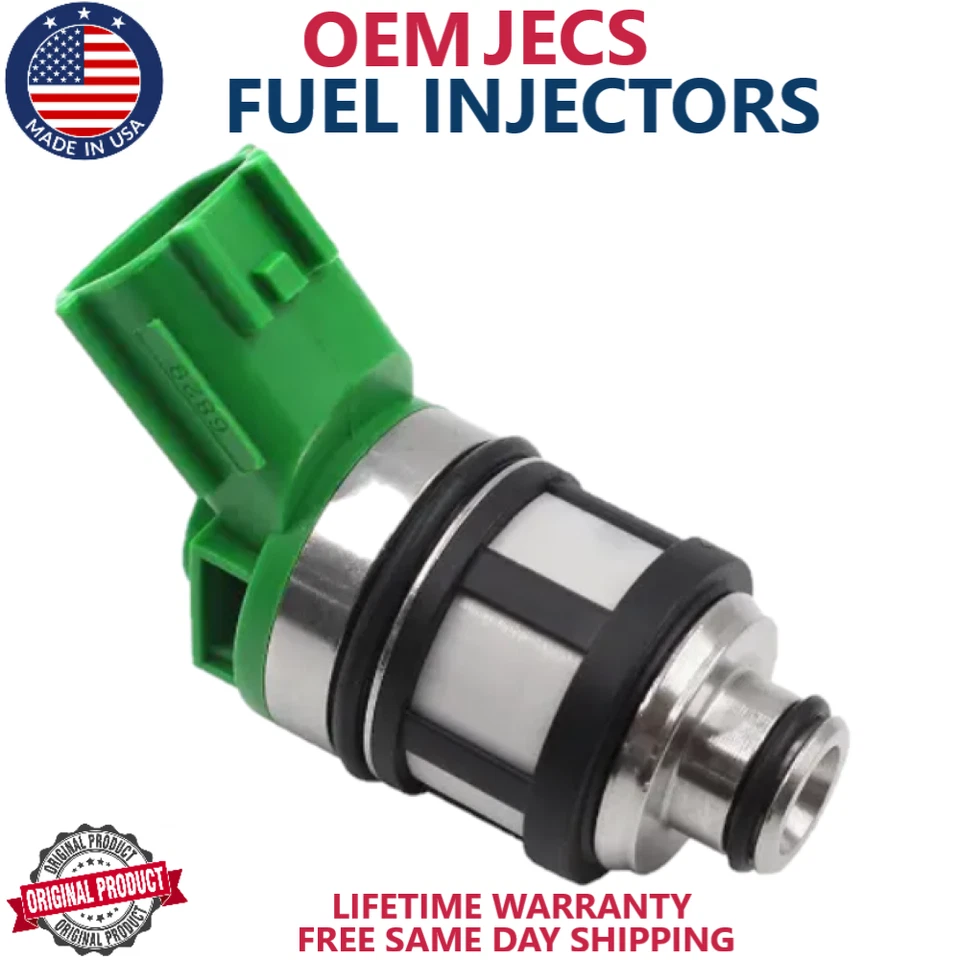 NEW x4 GENUINE JECS Fuel Injectors For 2000-2004 Nissan Xterra 2.4L I4 - Image 4 of 4