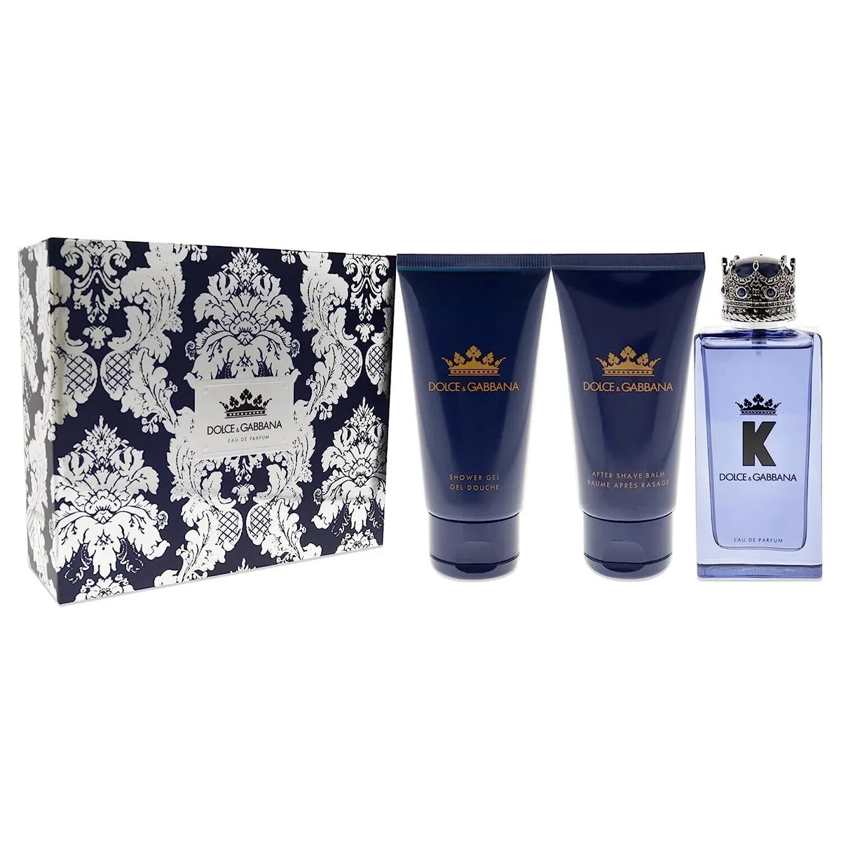 Dolce & Gabbana K Gift Set For Men-Shower Gel+Eau De Parfum+After