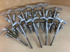 Lot of 10x LUDWIG Classic Bass Drum TENSION T-ROD HOOP CLAW Parts 60s 70s Vtg US