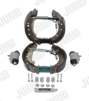 Jurid Bremsbackensatz Bremsbacken FüR Peugeot 206 SchräGheck 2A/C 1.4I 1.1I
