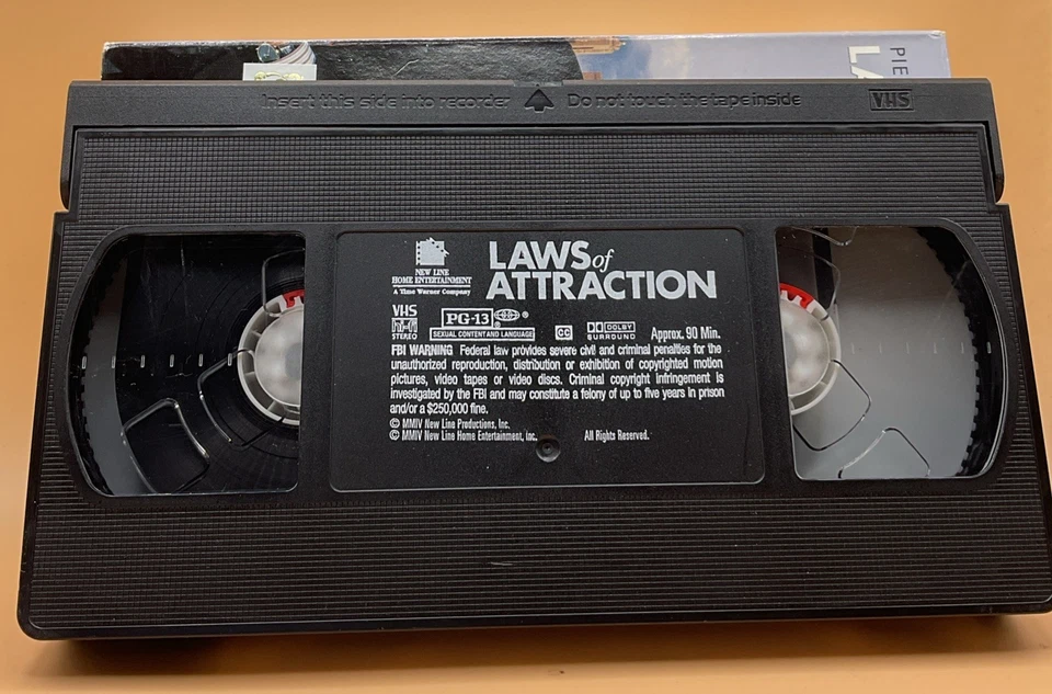 Laws of Attraction VHS 2004 Pierce Brosnan Julianne Moore **Buy 2 Get 1 Free** Foto 3 de 3