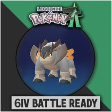 TERRAKION Pokémon Leggende ZA 🟢⚫️ - 6IV Battle Ready