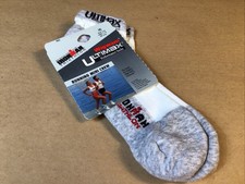 Vintage Wigwam Ironman Crew Sock Running Medium White 1995 Retro Triathlon New