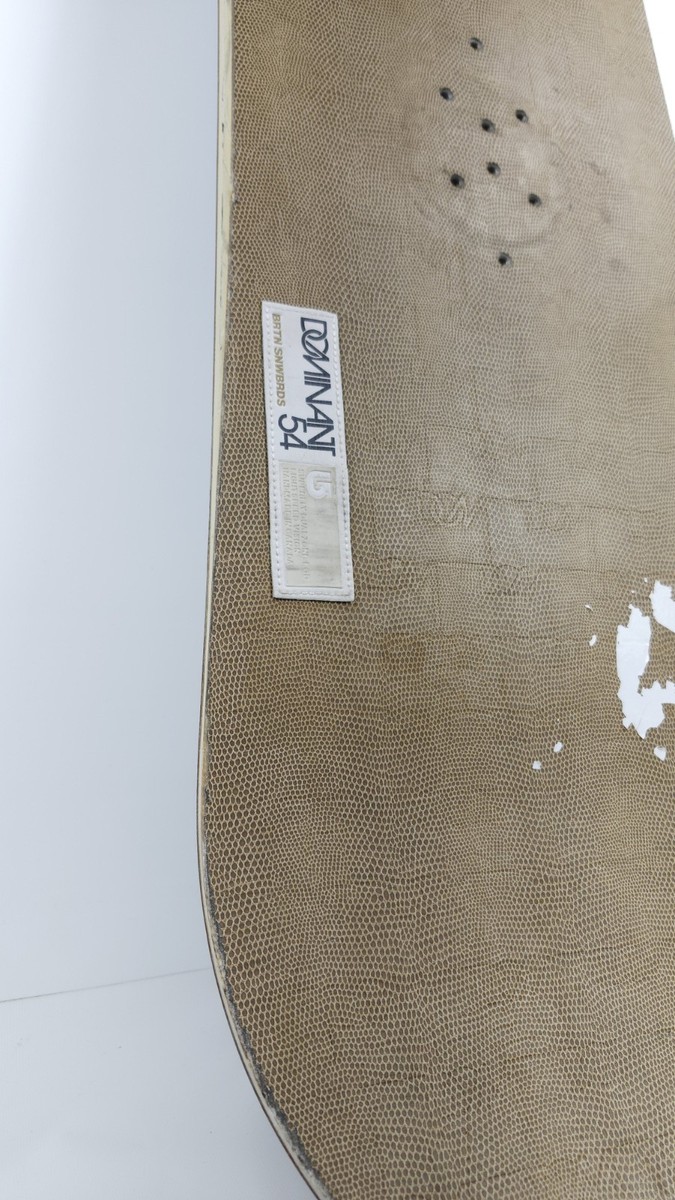 Burton Dominant Faux Snakeskin 154cm Snowboard | eBay