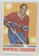 1970-71 Topps Jacques Laperriere #52 HOF 0nr3