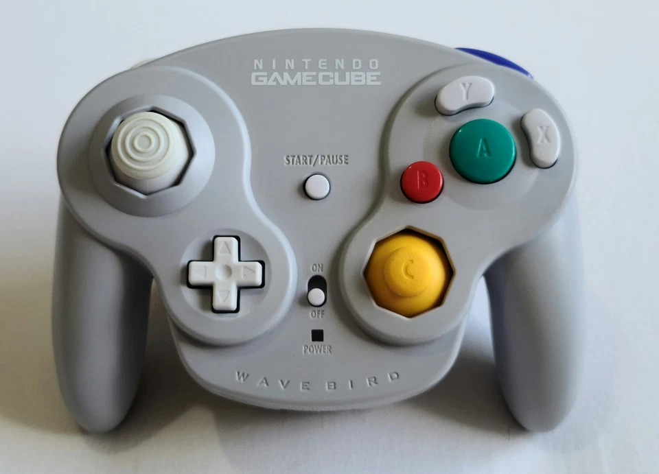 Nintendo GameCube Wavebird Boxed Complete CIB VGC Wireless Controller Reciever - Image 4 of 4