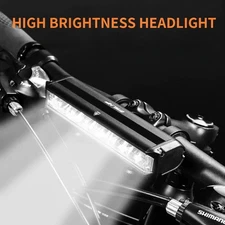 Bicycle Light 8000mAh Flashlight USB Charging Lamp Bicycle Light Accessories 
