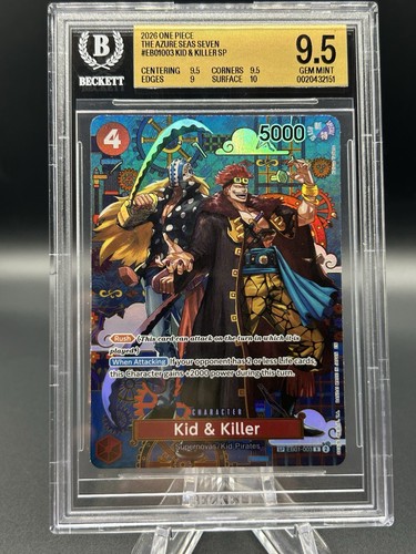 Kid & Killer (SP Card) graded BGS 9.5 for sale on eBay