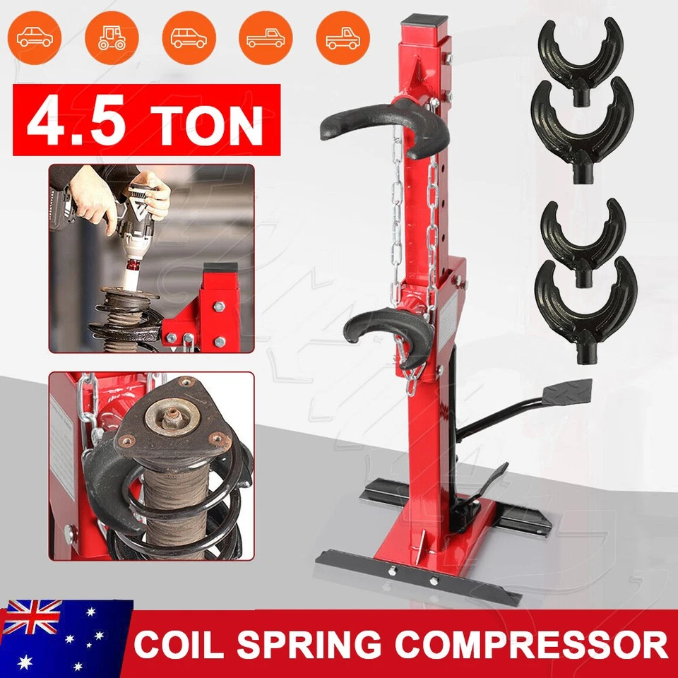 4.5T Hydraulic Auto Coil Strut Spring Compressor 6600lbs Adjustable Height AU - image 2 of 4