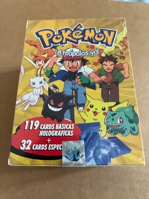 Pokemon Crystal Card Collection PERU SPANISH Stained Glasses Sealed Booster Box