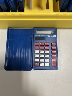 Texas Instruments TI-108 Basic Calculator Elementary/Grade School
