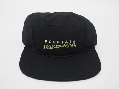 New! Mountain Hardwear Canvas Camp Hat Black 5-Panel Recycled
