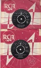 PACK of 2  UK ELVIS  PRESLEY 45s *LONG LEGGED GIRL & FRANKIE & JOHNNY* ROCK&ROLL