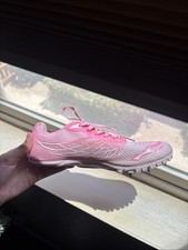 Pink Flight Sprint Track Spikes Gender Neutral Size 6.5 Wore Only Three Times.