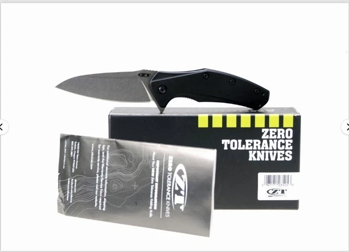 Cuchillo ZT Zero Tolerance 0770 asas de aluminio negro Foto 2 de 4