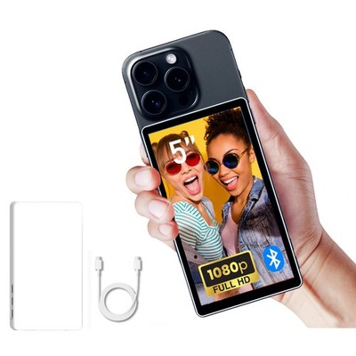 SHIMBOL CP5 Lite Magnet 5 Zoll Handy Rückfahrkamera Selfie Vlog Monitor Bildschi