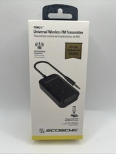 Scosche FM Transmitter with 20 Frequency Selections
