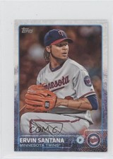 2015 Topps Mini Ervin Santana #415 0t2