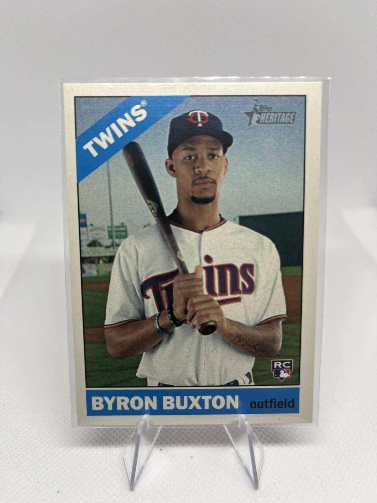 2015 Topps Heritage Byron Buxton RC Rookie #724 Minnesota Twins