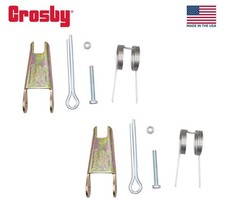 2PK Crosby Hook Latch Kit for 1-1/2-2Ton Hook S-4320 Replace, Fit w/319N,1096421