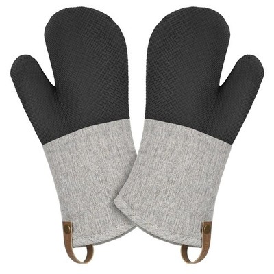 Cuisinart Heritage Kitchen Oven Mitts   Heat-Resistant Kitchen Mitts for O