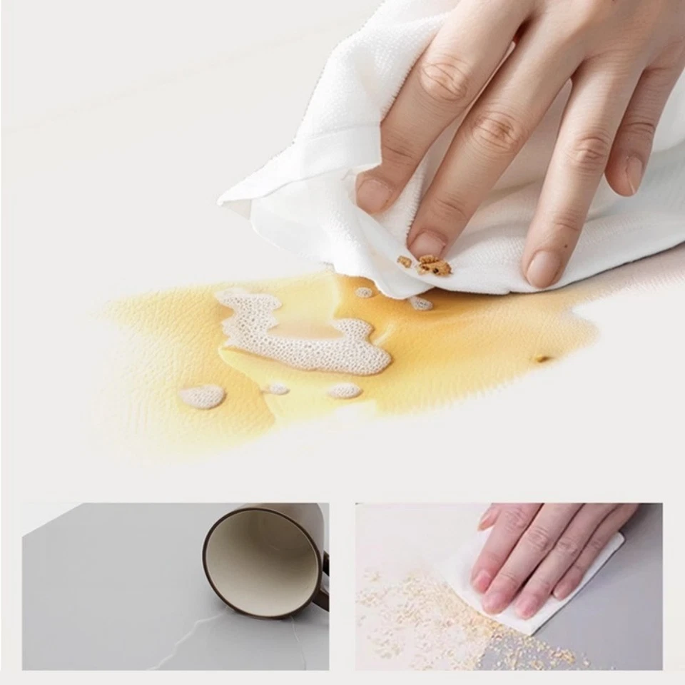 Детский игровой коврик 50 x 50 дюймов толщиной 1,2 дюйма из пеноматериала мягкий веганский кожаный нескользящий игровой коврик - Изображение 3 из 4