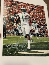 Noah Sewell Oregon Ducks Signed photo 8x10 auto autograph Ohio State