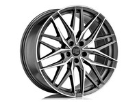 MSW 50 Felge 9X22 5X108 ET43 Gun Metal Glanz Vollpoliert