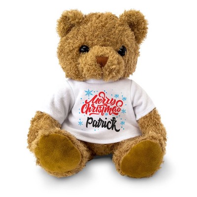 MERRY CHRISTMAS PATRICK - Teddybär - süß kuschelweich - Weihnachtsgeschenk