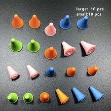 20Pcs Mixed Color Knitting Needles Point Protectors/Stoppers Secure Stitches