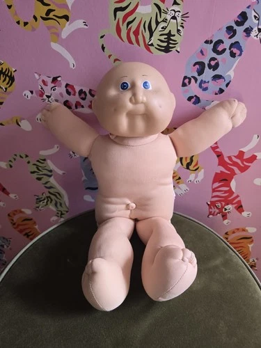 vintage Cabbage kid hm2 coleco 1983 baldie boy doll freckles