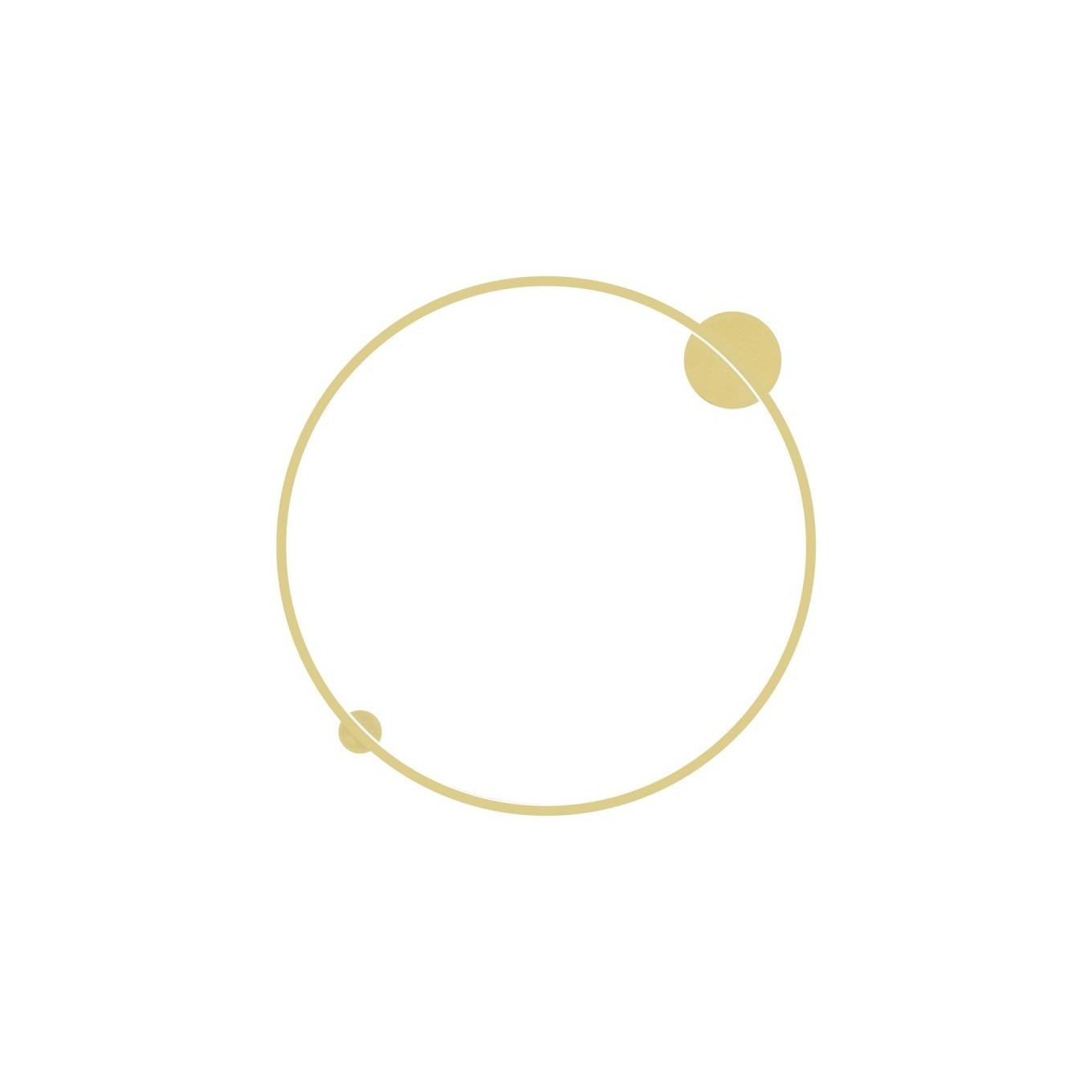Saturno Gold 46W LED Ceiling Light ML8861