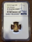 2018 W G5$ Gold American Eagle 1/10 oz NGC PF70 Ultra Cameo Early Releases