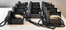 Lot of 11 Mitel 6930 IP Phones With Handsets And Stands - Factory Reset & Tested