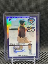 Ryan Wideman 2025 Prospect Edition Prospect Ticket Auto - Purple #90/125 - #5