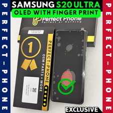 Genuine OLED For Samsung Galaxy S20 Ultra 5G SM-G988B LCD Screen Replacement-UK