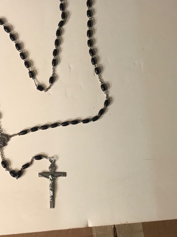 Rosary Necklace 24 inches in length