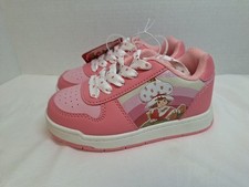 Strawberry Shortcake Sneakers Shoes Girls Size 11 Pink NEW