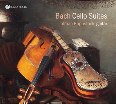 Tilman Hoppstock Bach: Cellosuiten bearbeitet für Gitarre (CD)