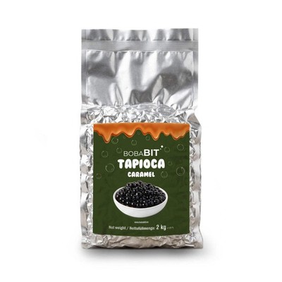 Tapioka Perlen Karamell 2kg   Bubble Tea Boba Pearls