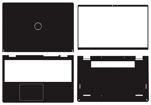 Carbon Vinyl Sticker Skin Cover for Dell DC15250 Inspiron 15 3535 P112F006 15.6"