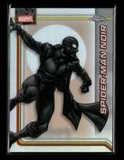 2026 Topps Chrome Marvel Comics Spider-Man Noir #165 Refractor