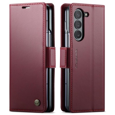 Case for Samsung Galaxy Z Fold 5 Case (2023),PU Leather Wallet Flip Folio Cas...